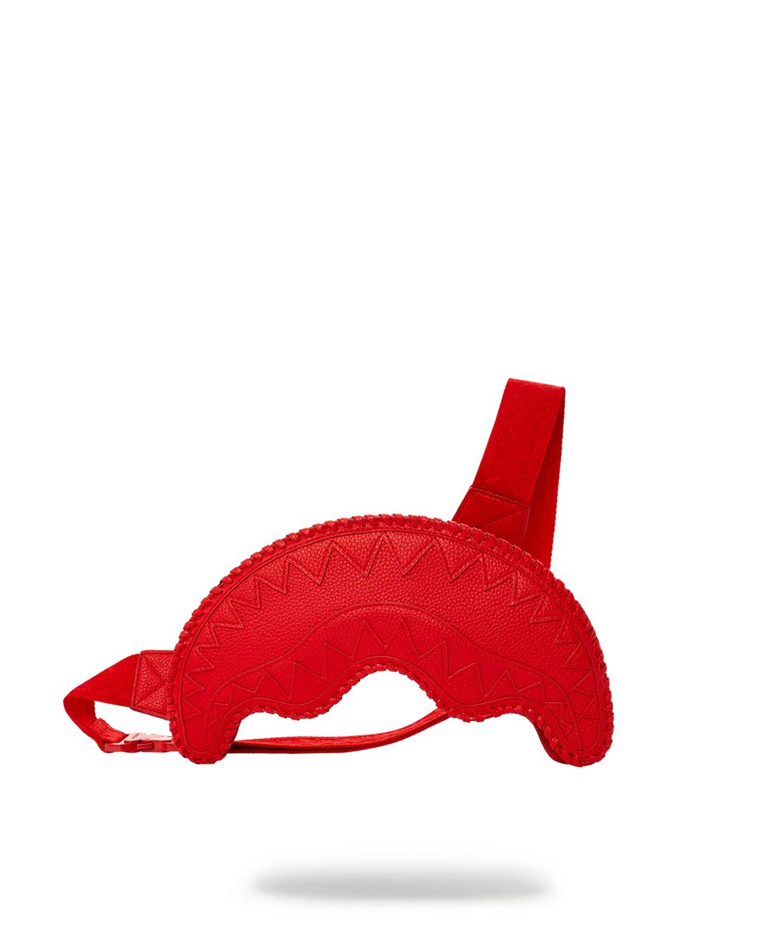 RED RIVIERA SHARKMOUTH CROSSBODY
