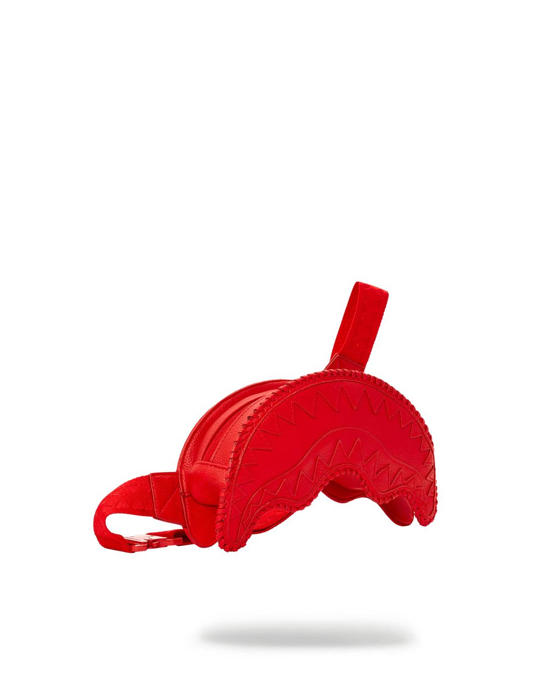RED RIVIERA SHARKMOUTH CROSSBODY