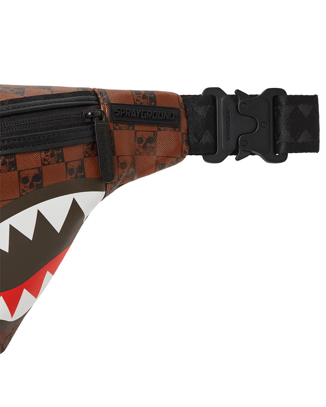 SHARKS AND SKULLS SAVVY CROSSBODY