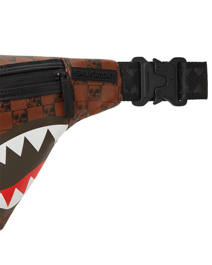 SHARKS AND SKULLS SAVVY CROSSBODY