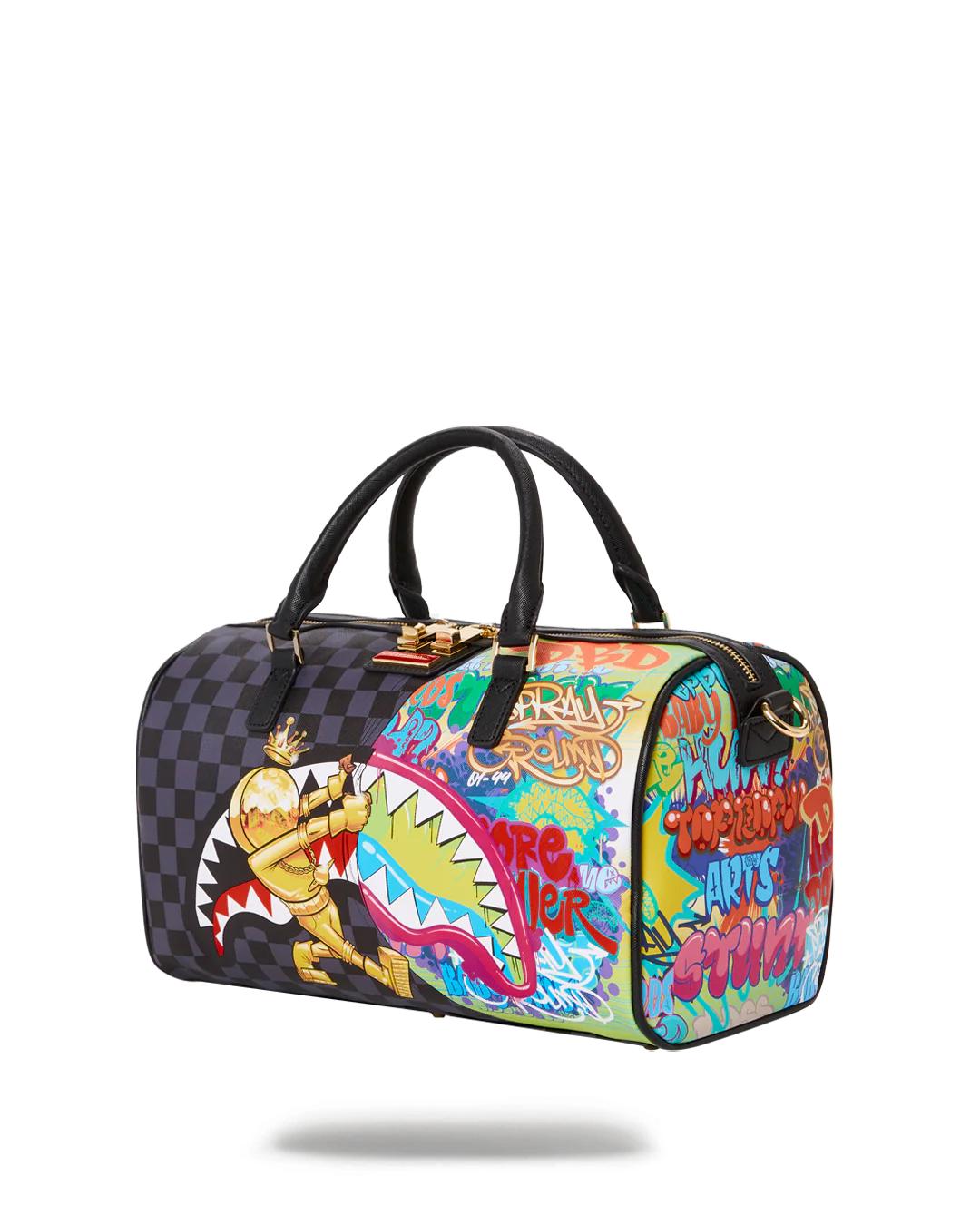 ASTROMANE SHARKS IN SPACE MINI DUFFLE