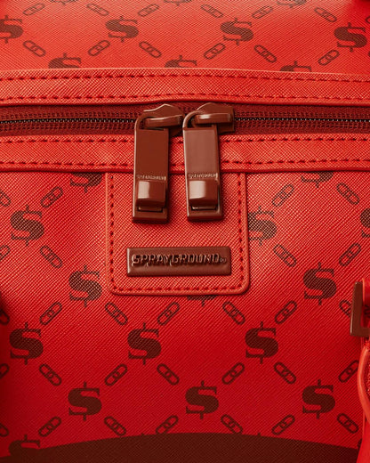 MONEY PATTERN BRICK DUFFLE