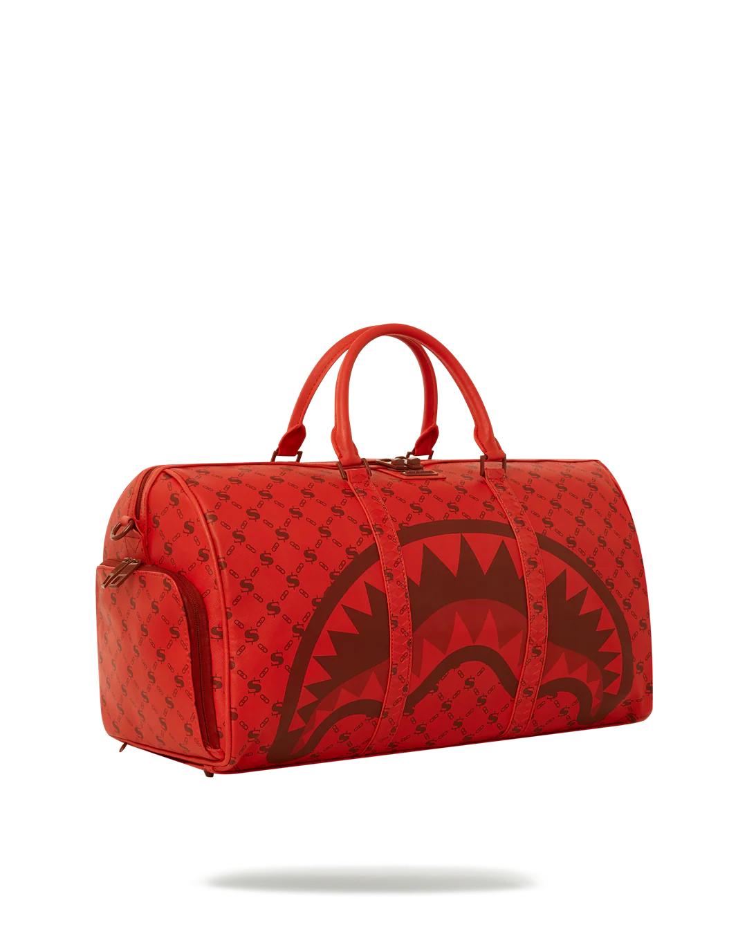 MONEY PATTERN BRICK DUFFLE