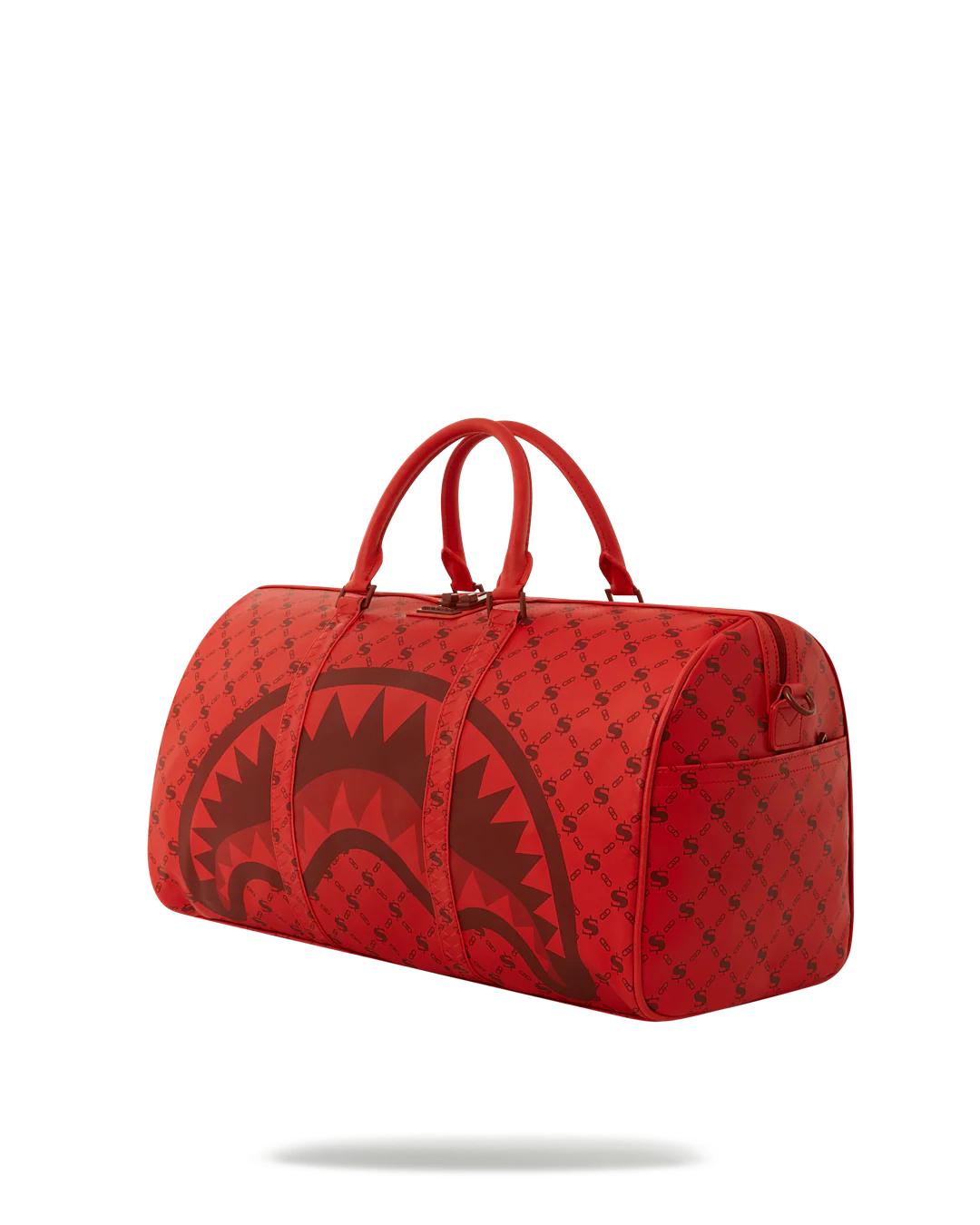 MONEY PATTERN BRICK DUFFLE