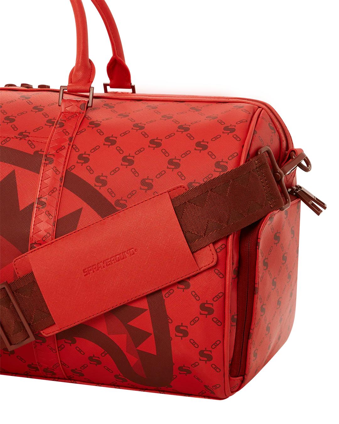 MONEY PATTERN BRICK DUFFLE