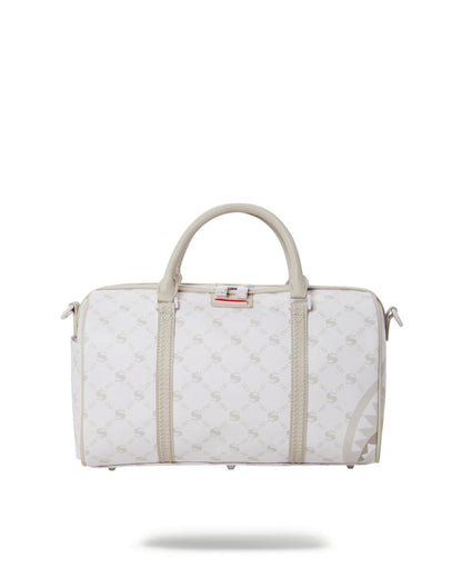 MONEY PATTERN POWDER MINI DUFFLE