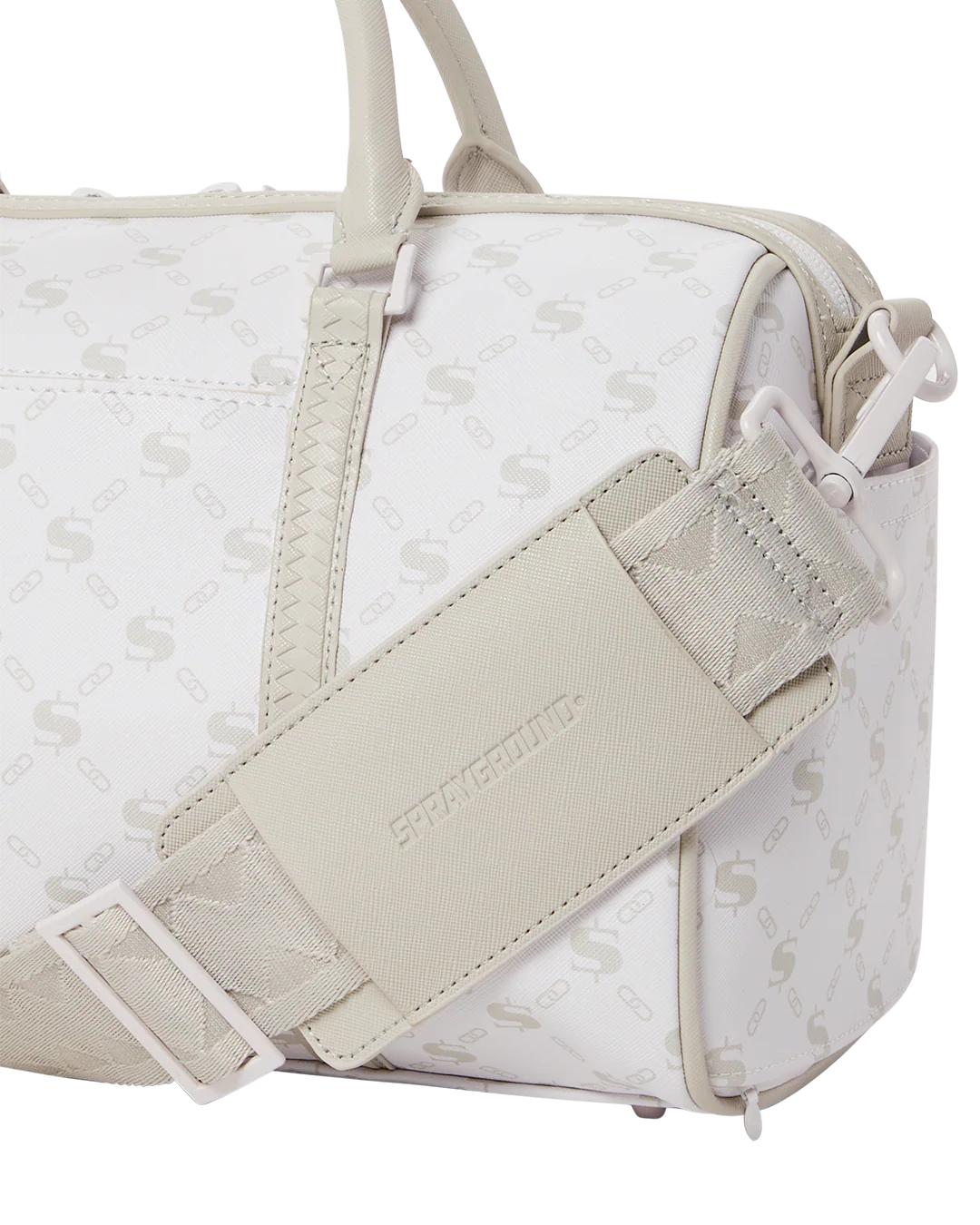 MONEY PATTERN POWDER MINI DUFFLE