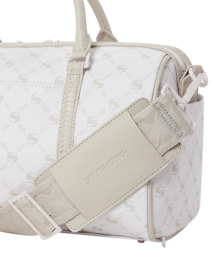 MONEY PATTERN POWDER MINI DUFFLE