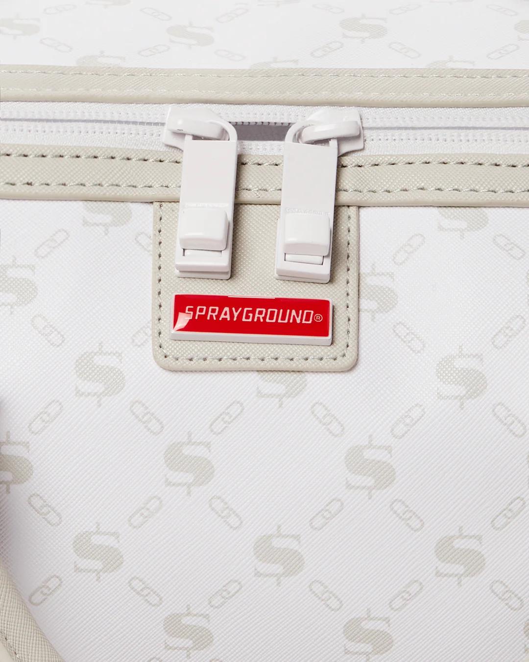 MONEY PATTERN POWDER MINI DUFFLE