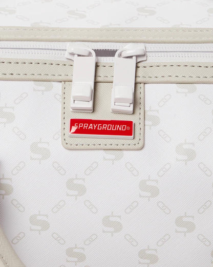 MONEY PATTERN POWDER MINI DUFFLE