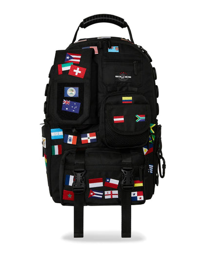 JAMES FIRST CLASS GLOBAL FLAGS SPECIAL OPS CARGO BACKPACK