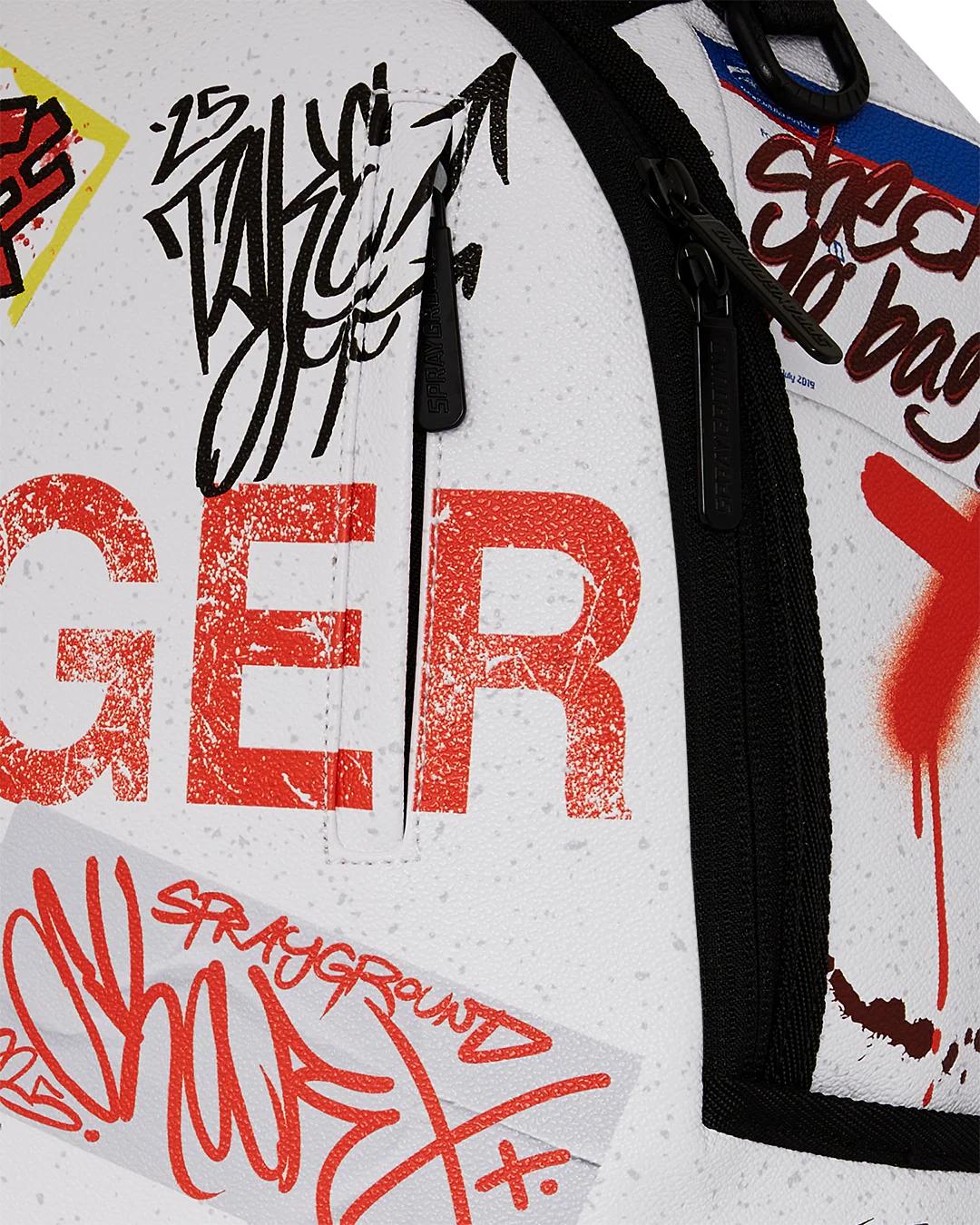 JETBLAST SIGN ON THE RUNWAY BACKPACK