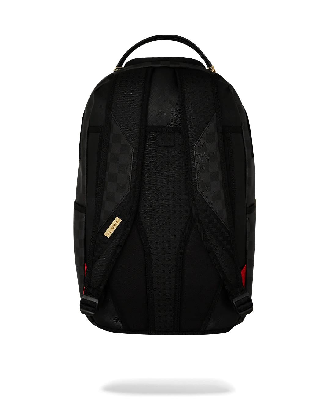 LIGHTS OUT SHARKS IN PARIS CHENILLE SHARK BACKPACK