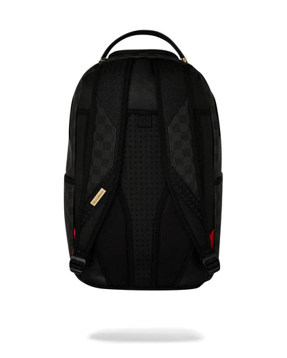 LIGHTS OUT SHARKS IN PARIS CHENILLE SHARK BACKPACK