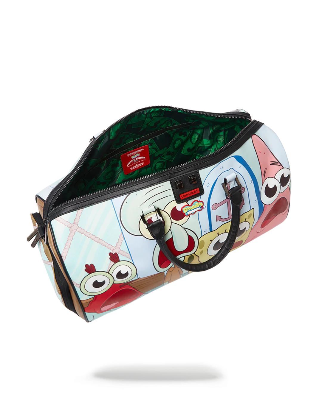 SPONGEBOB SHARK CREW EMPEROR DUFFLE