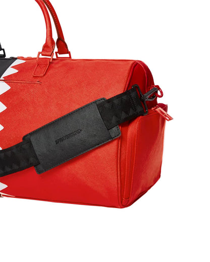 VERTICAL SHARK CUT & SEW DUFFLE