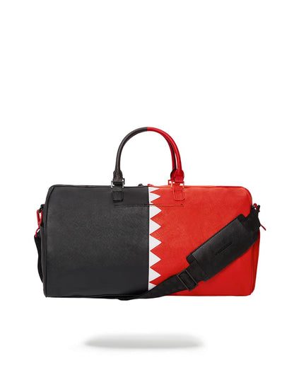 VERTICAL SHARK CUT & SEW DUFFLE