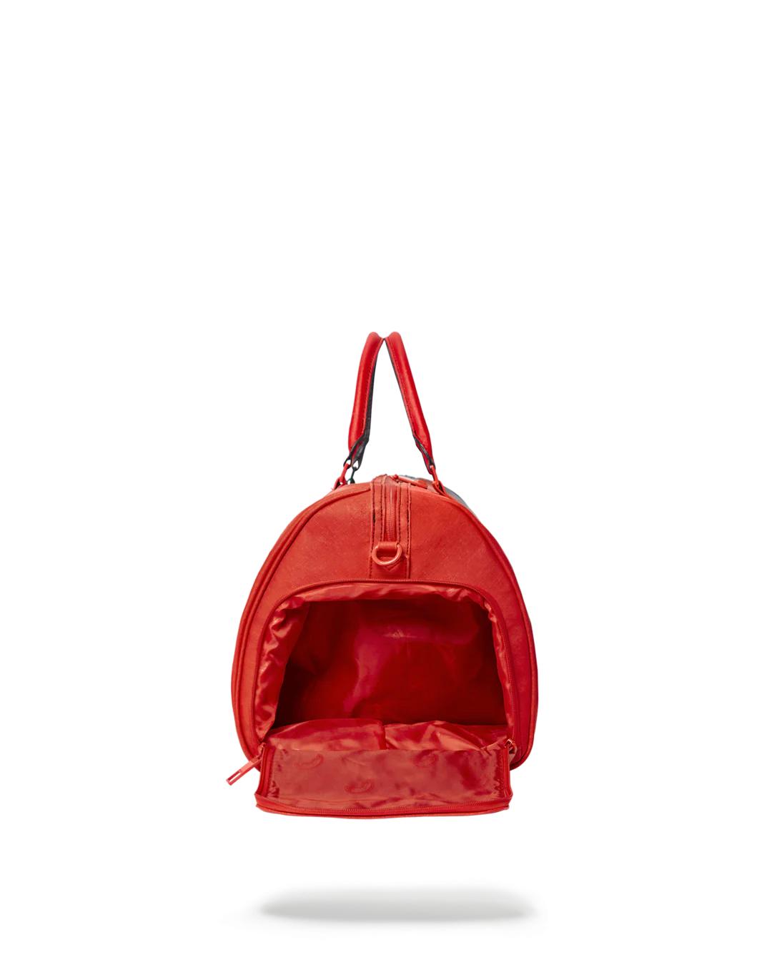 VERTICAL SHARK CUT & SEW DUFFLE