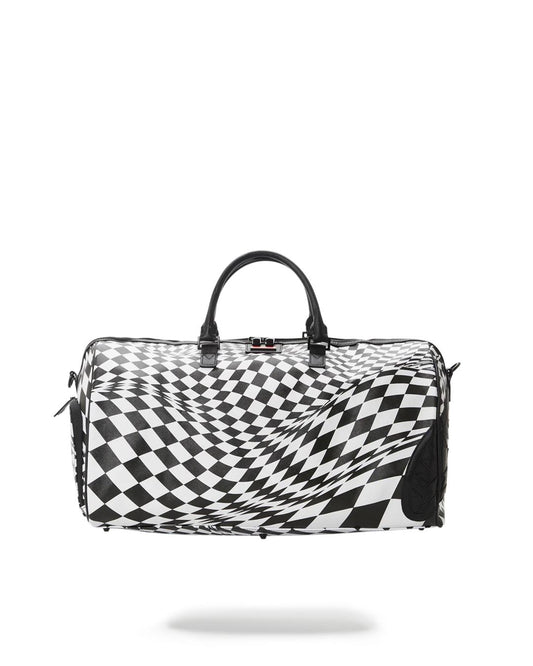 TRIPPY CHECK DUFFLE