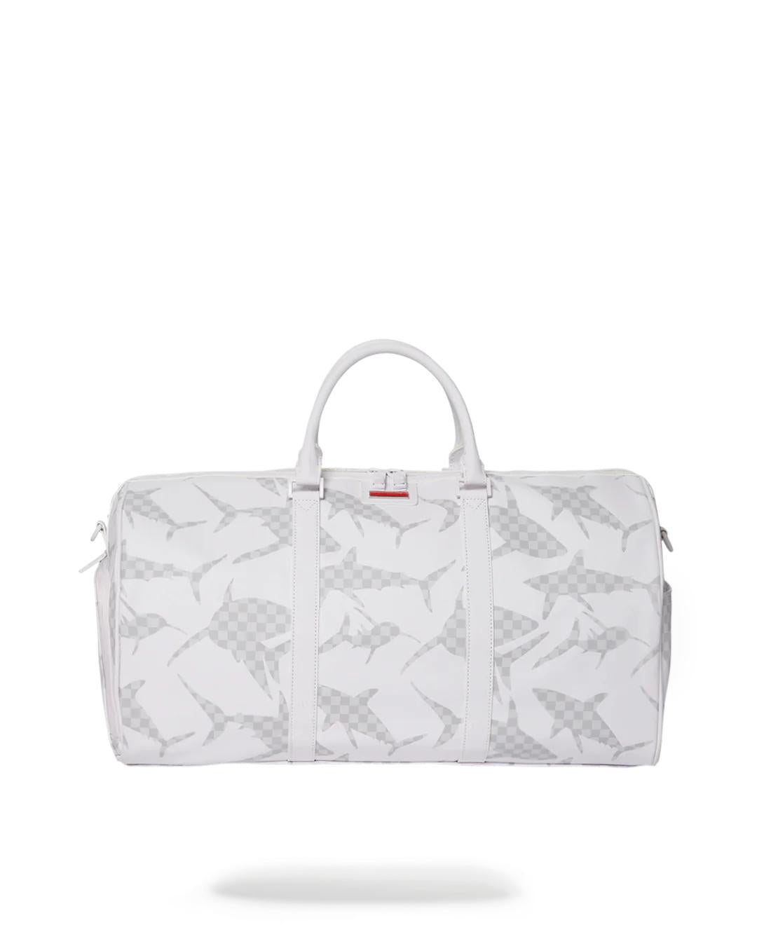 SHARK CHECK (WHITE) DUFFLE