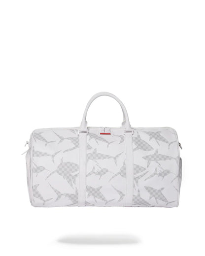 SHARK CHECK (WHITE) DUFFLE