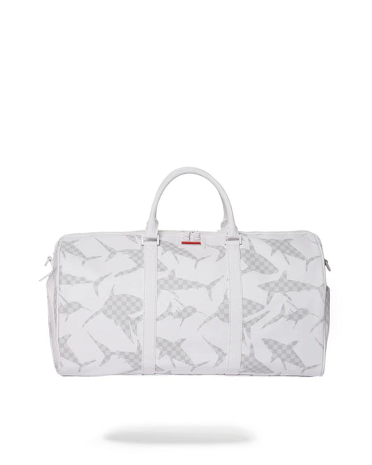 SHARK CHECK (WHITE) DUFFLE