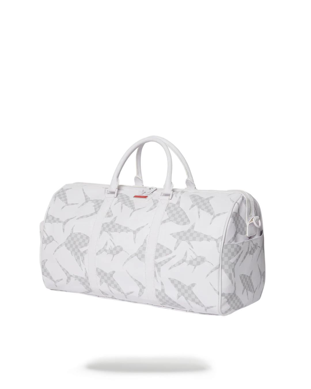 SHARK CHECK (WHITE) DUFFLE