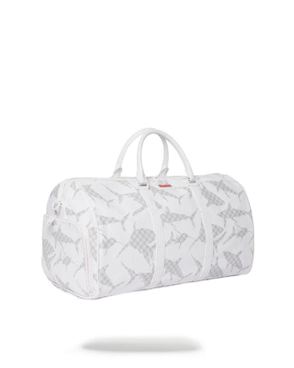 SHARK CHECK (WHITE) DUFFLE