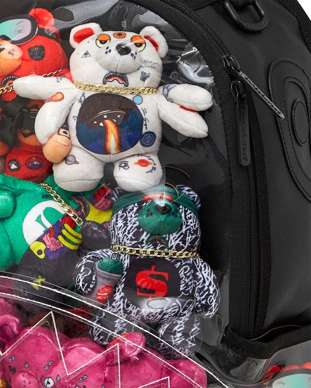 LEGIT BEARS STUFFED IN THIS BAG BACKPACK