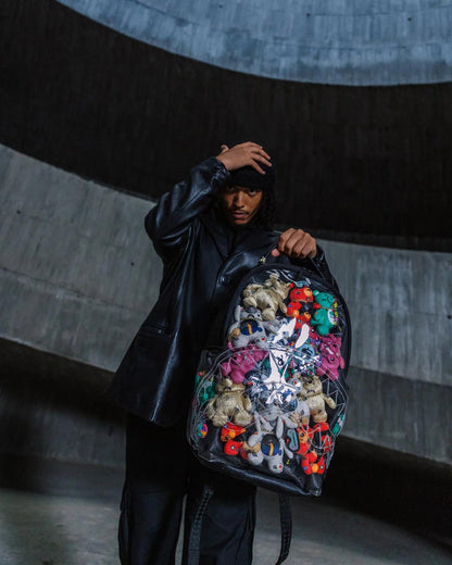 LEGIT BEARS STUFFED IN THIS BAG BACKPACK