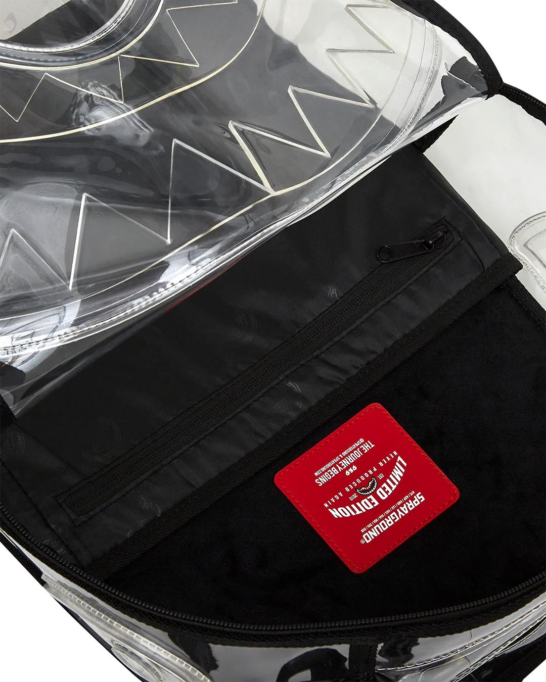 CLEAR BACKPACK - SHARKS IN PARIS BEAR
