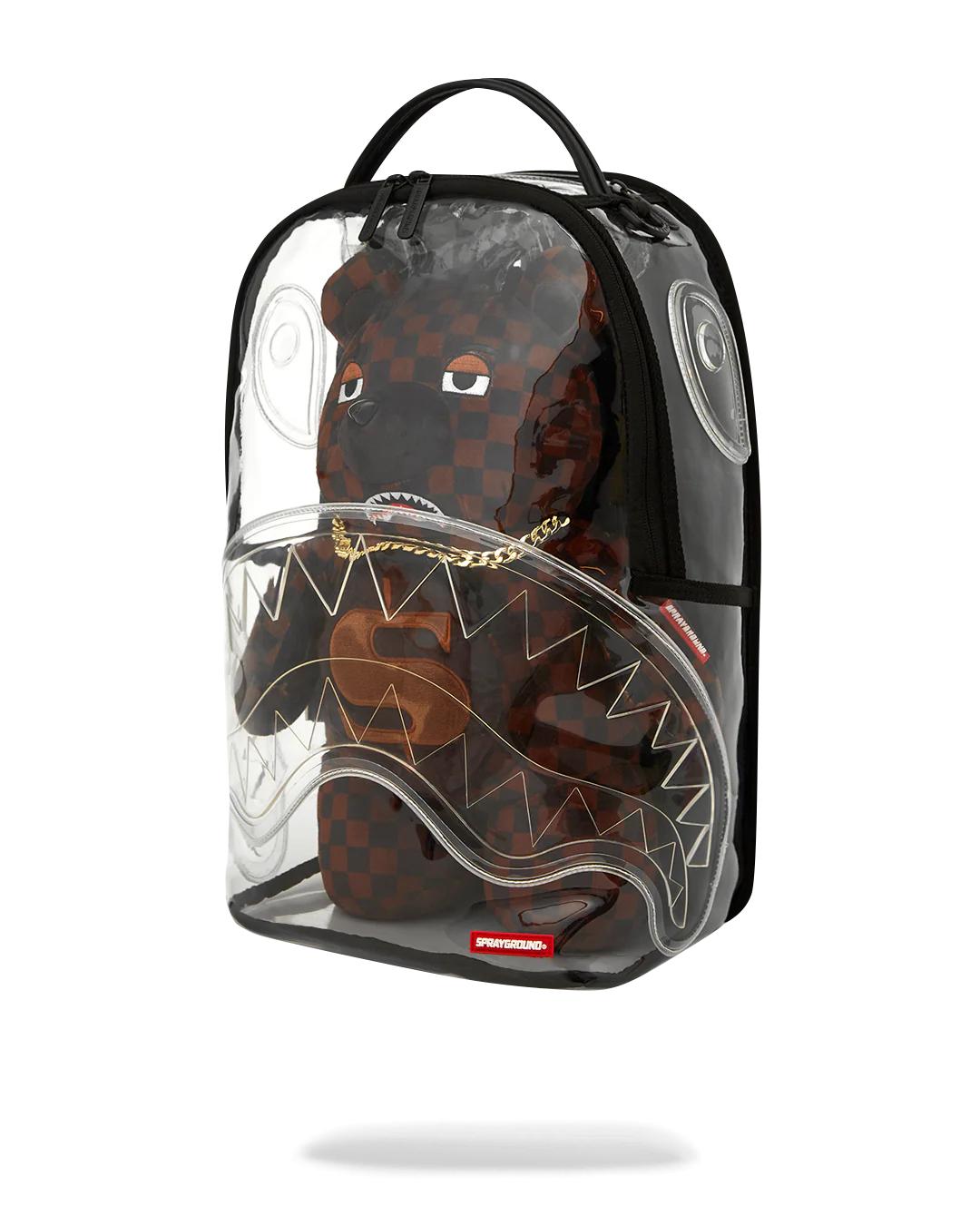 CLEAR BACKPACK - SHARKS IN PARIS BEAR