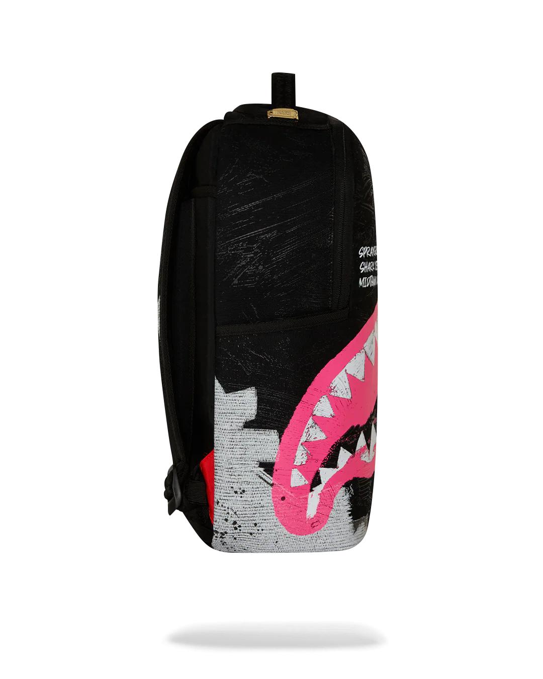 SHARK CENTRAL ACRYLIC ART DLX COTTON BACKPACK