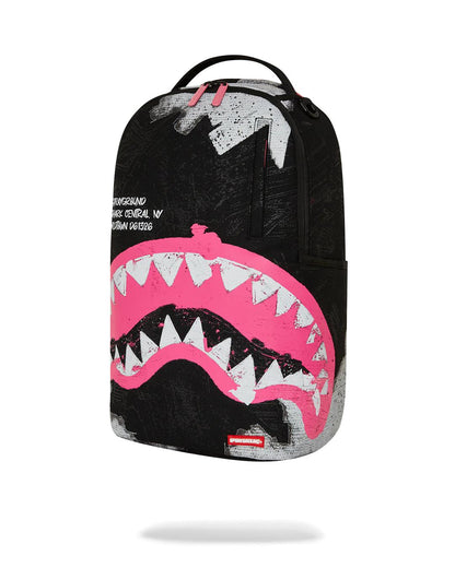 SHARK CENTRAL ACRYLIC ART DLX COTTON BACKPACK