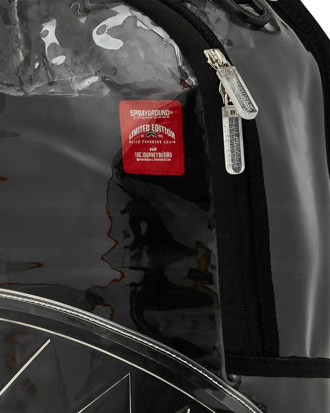 CLEAR BACKPACK - SHARK CENTRAL
