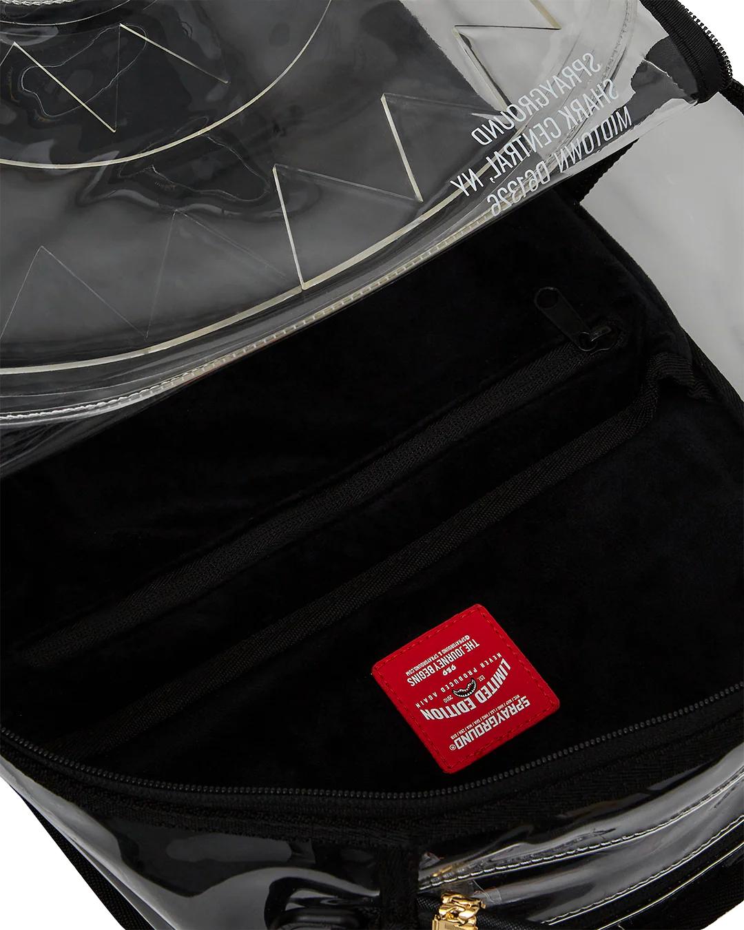 CLEAR BACKPACK - SHARK CENTRAL
