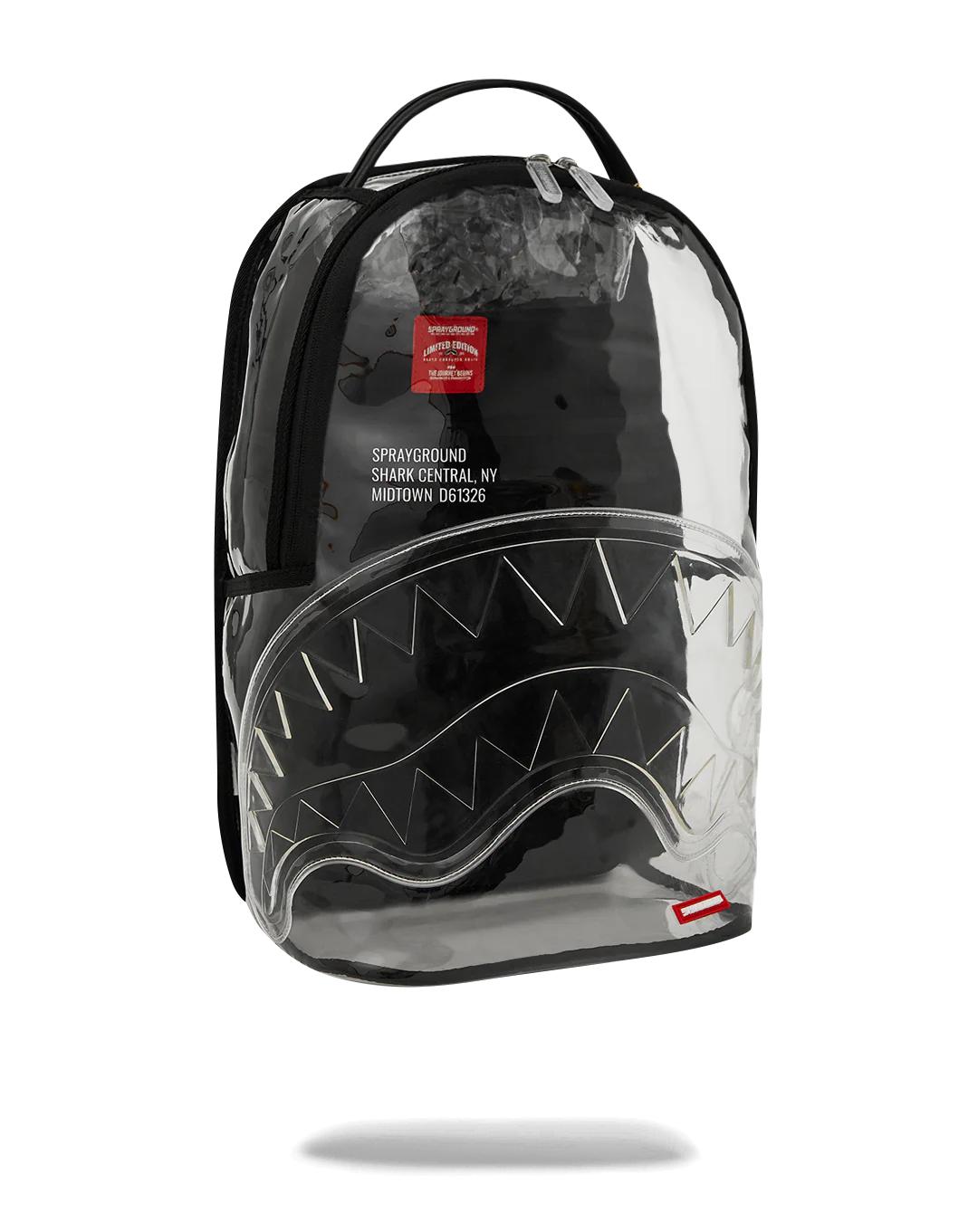 CLEAR BACKPACK - SHARK CENTRAL