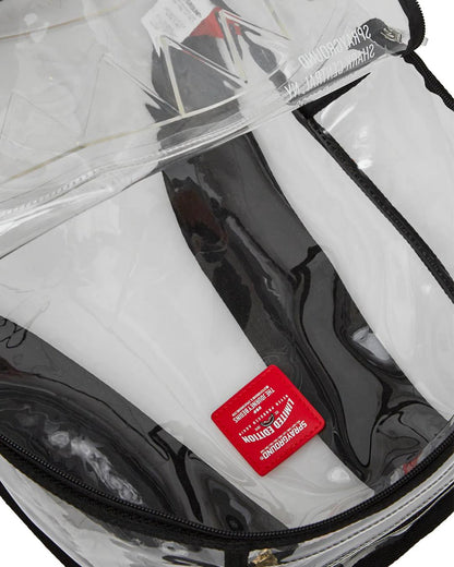 100% CLEAR BACKPACK - SHARK CENTRAL