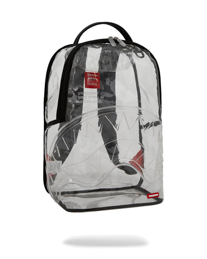 100% CLEAR BACKPACK - SHARK CENTRAL