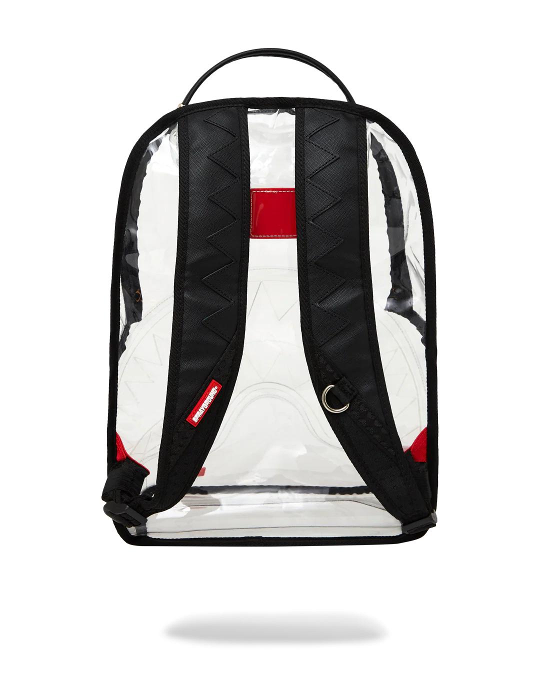 100% CLEAR BACKPACK - SHARK CENTRAL