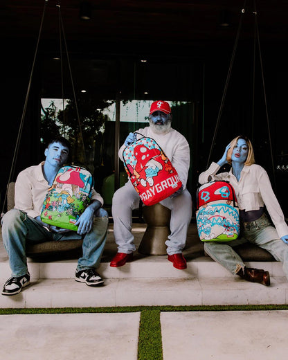 SMURFS IN THE GARDEN BACKPACK