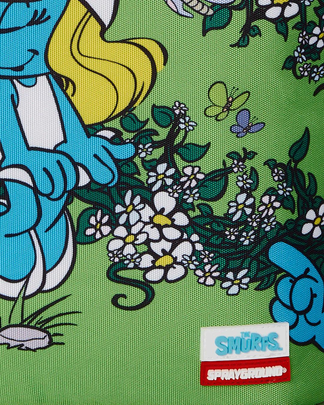 SMURFS IN THE GARDEN BACKPACK