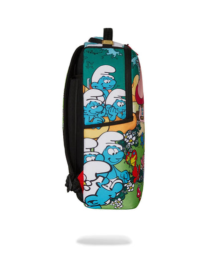 SMURFS IN THE GARDEN BACKPACK