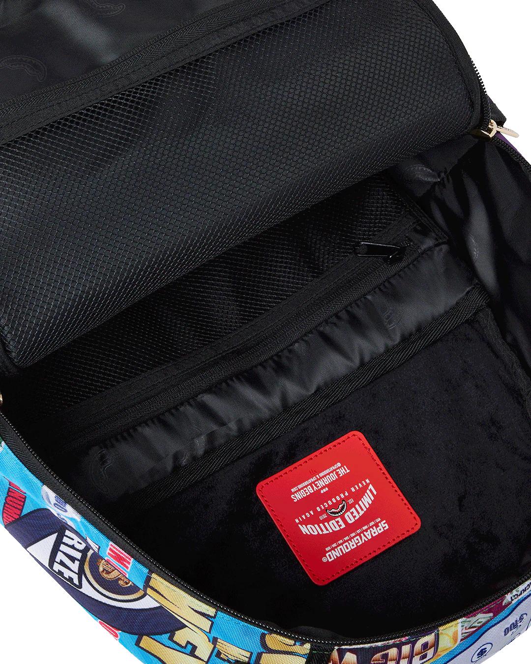 BIG MONEY BIG MONEY BACKPACK (COMES WITH SCRATCH OFF PLAYING CARD)