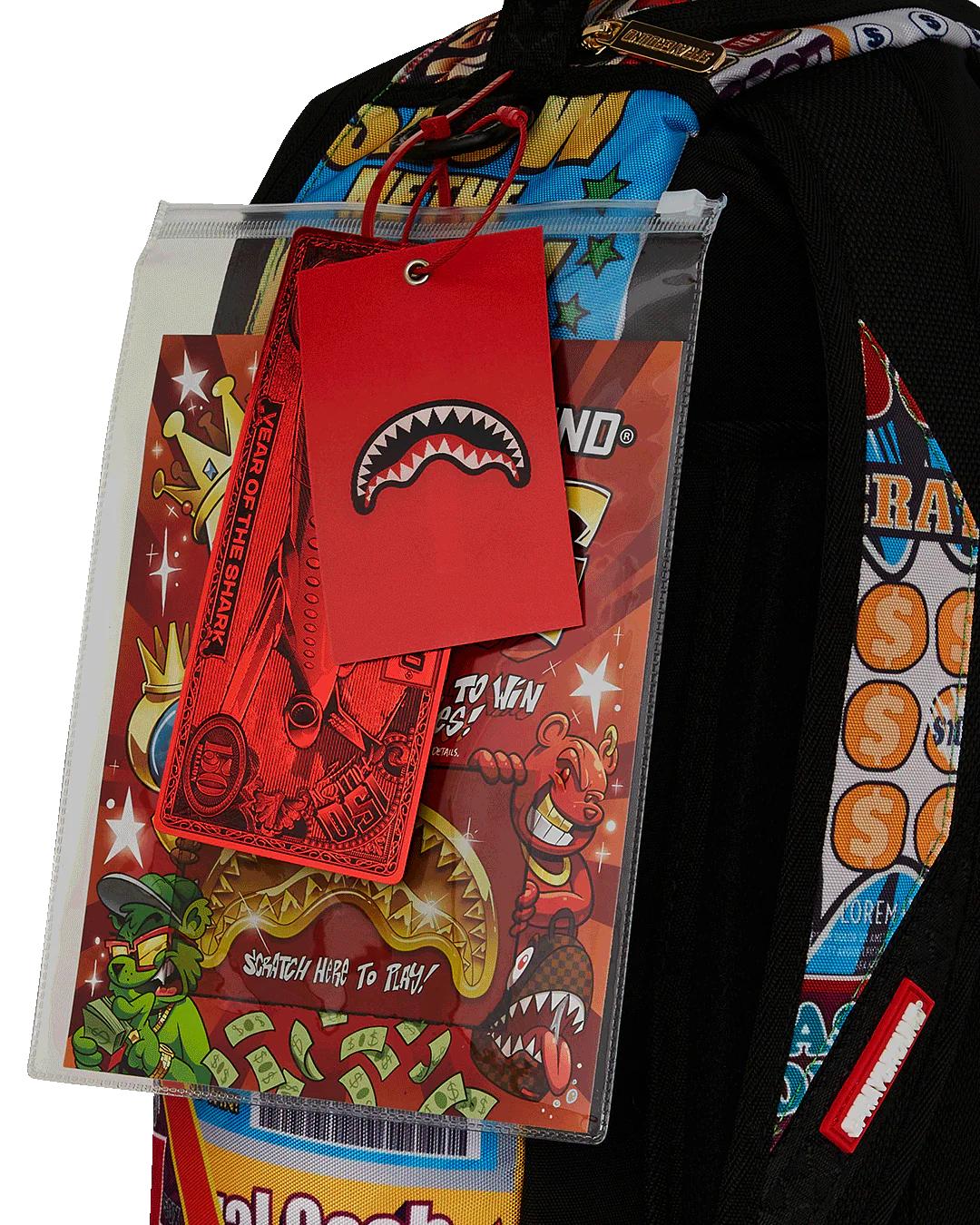 BIG MONEY BIG MONEY BACKPACK (COMES WITH SCRATCH OFF PLAYING CARD)