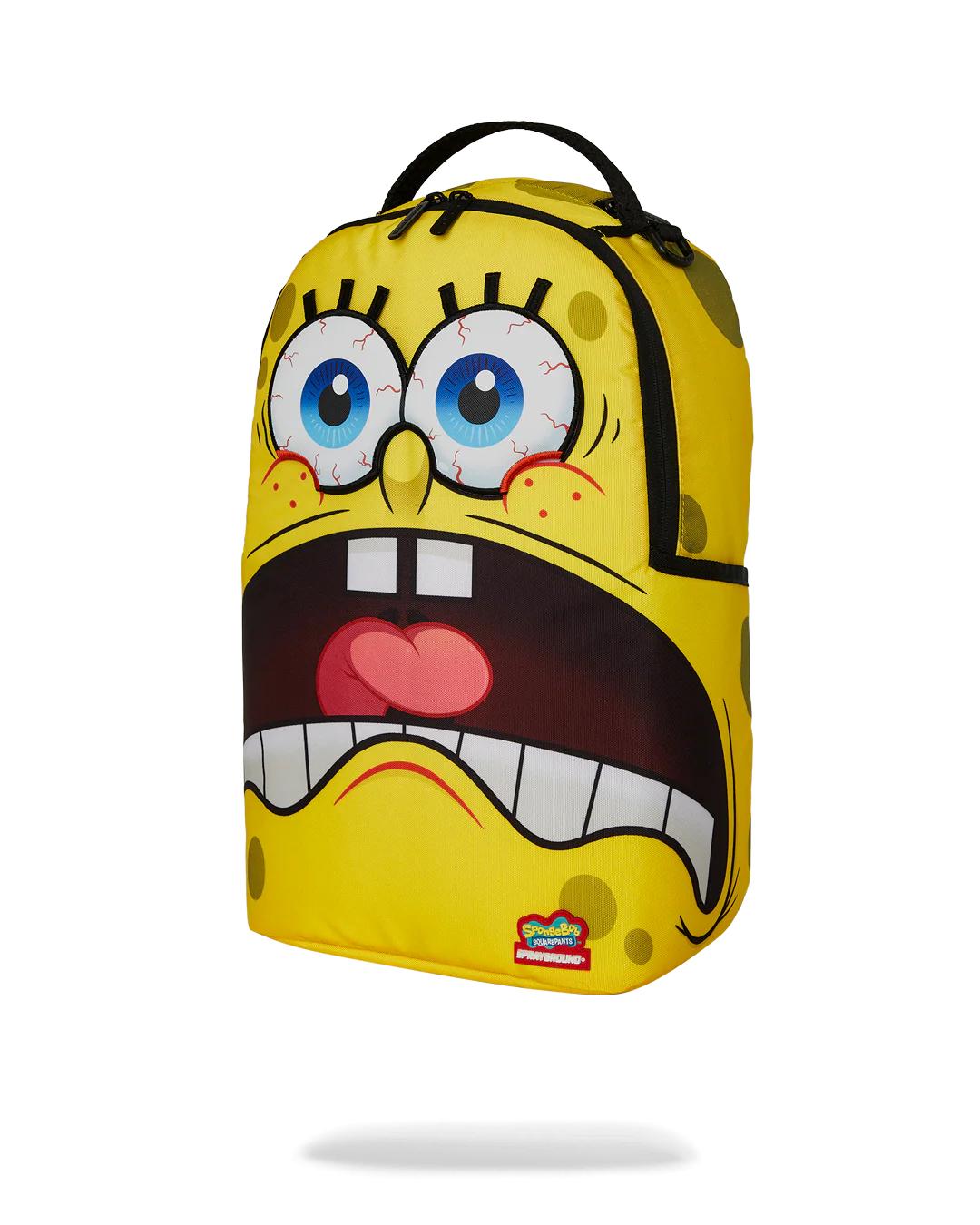 SPONGEBOB EYE POP REMOVABLE EYES BACKPACK