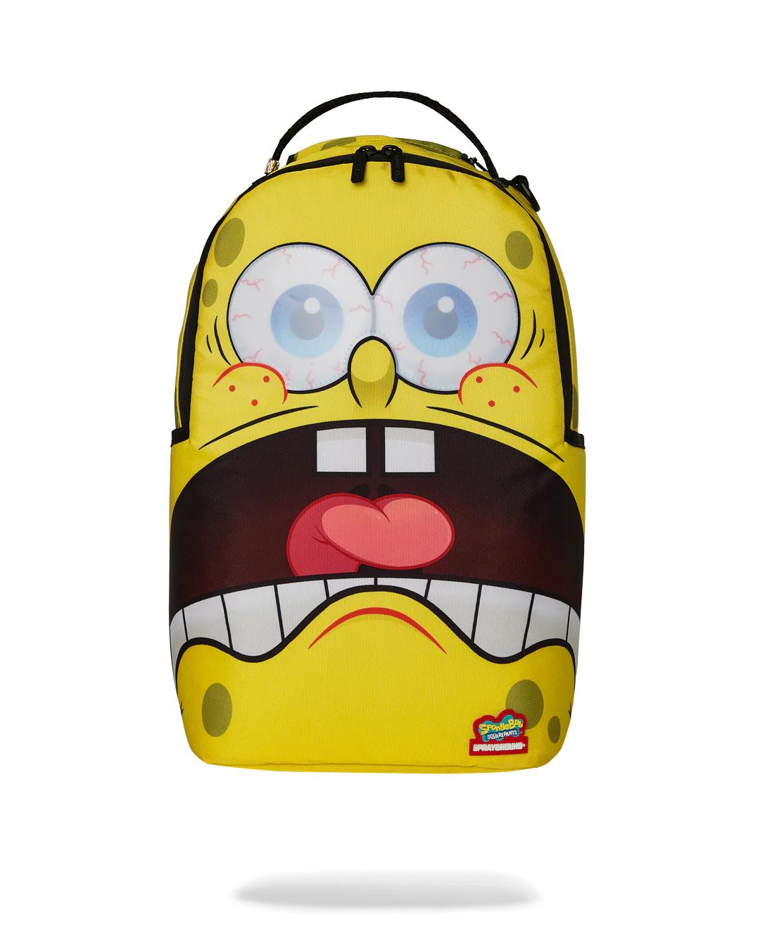 SPONGEBOB EYE POP REMOVABLE EYES BACKPACK