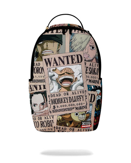 ONE PIECE WANTED SHARK POSTERS BACKPACK
