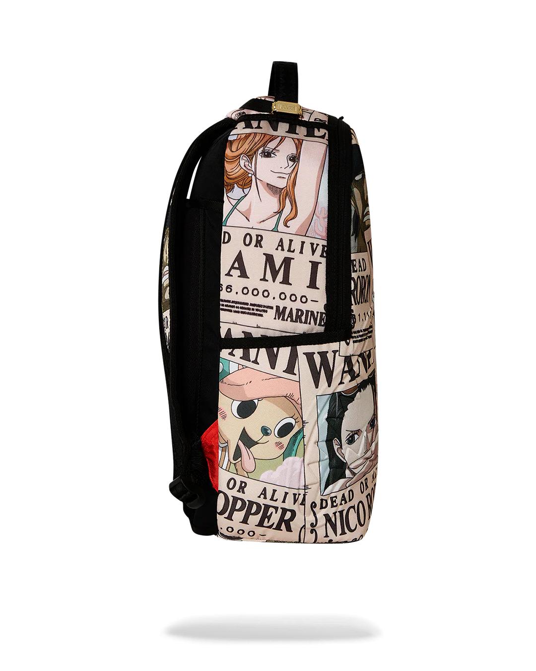 ONE PIECE WANTED SHARK POSTERS BACKPACK