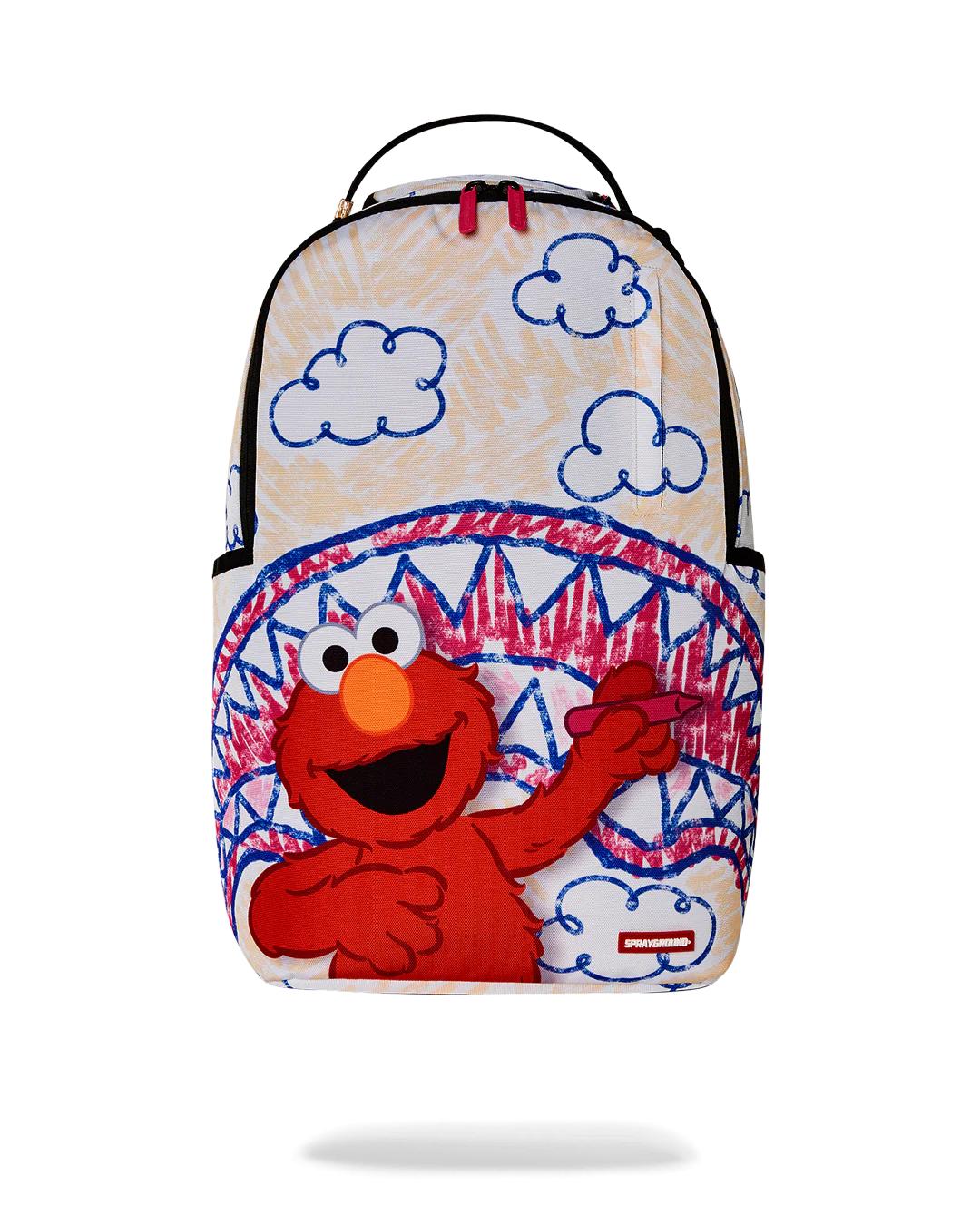 ELMO'S WORLD SHARK SKETCH BACKPACK